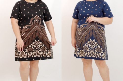 Rekomendasi Dress Batik Oversize