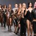 Model Fesyen AI Berjalan di Atas Catwalk