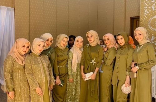 Inspirasi Model Baju Hijab Pengiring Pengantin Yang Stylish Dan Cantik