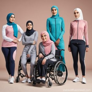 Modern Women's Sportswear Models
