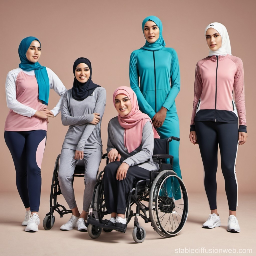 Modern Women’s Sportswear Models